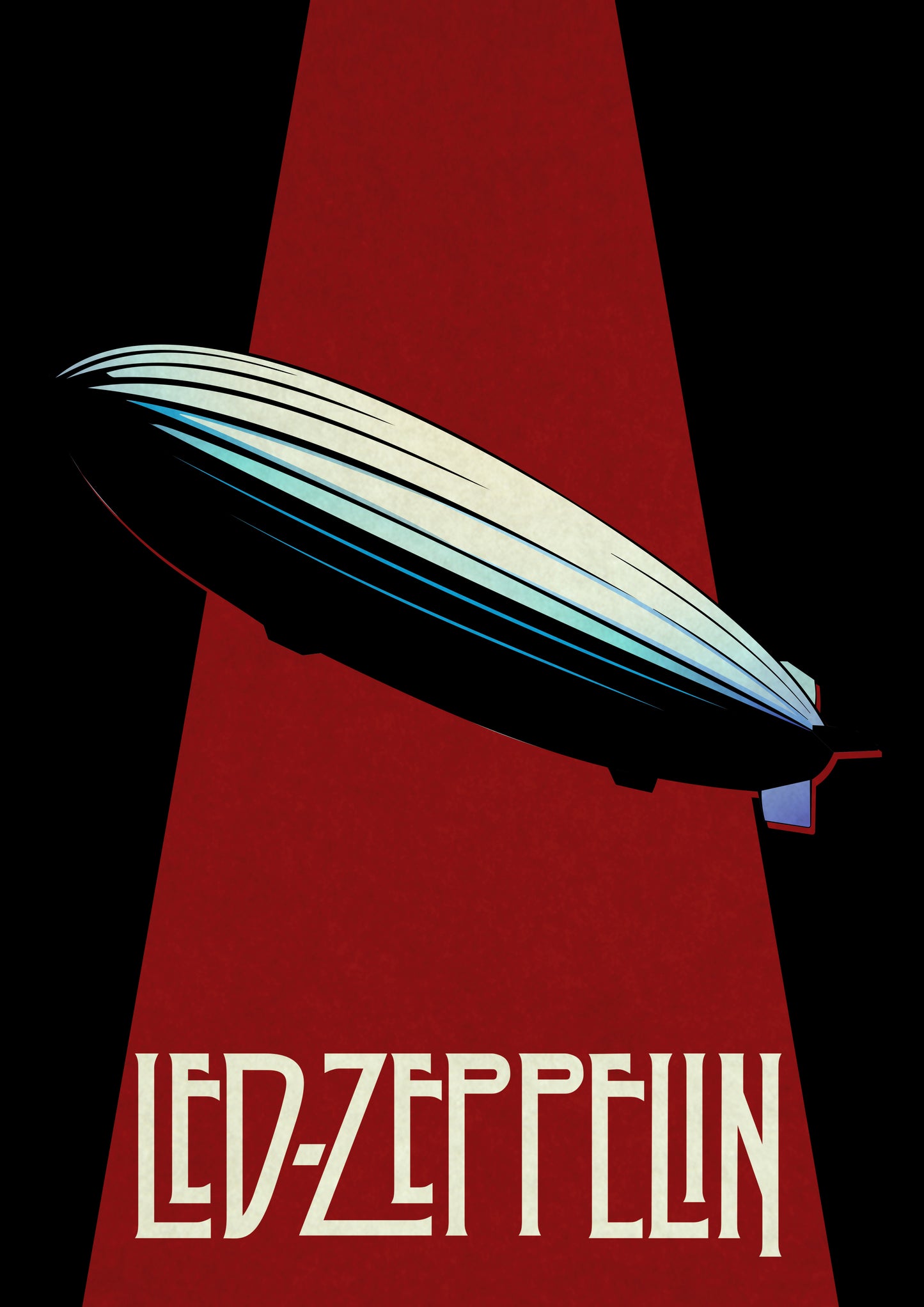 Led Zeppelin Print: Minimalist Art