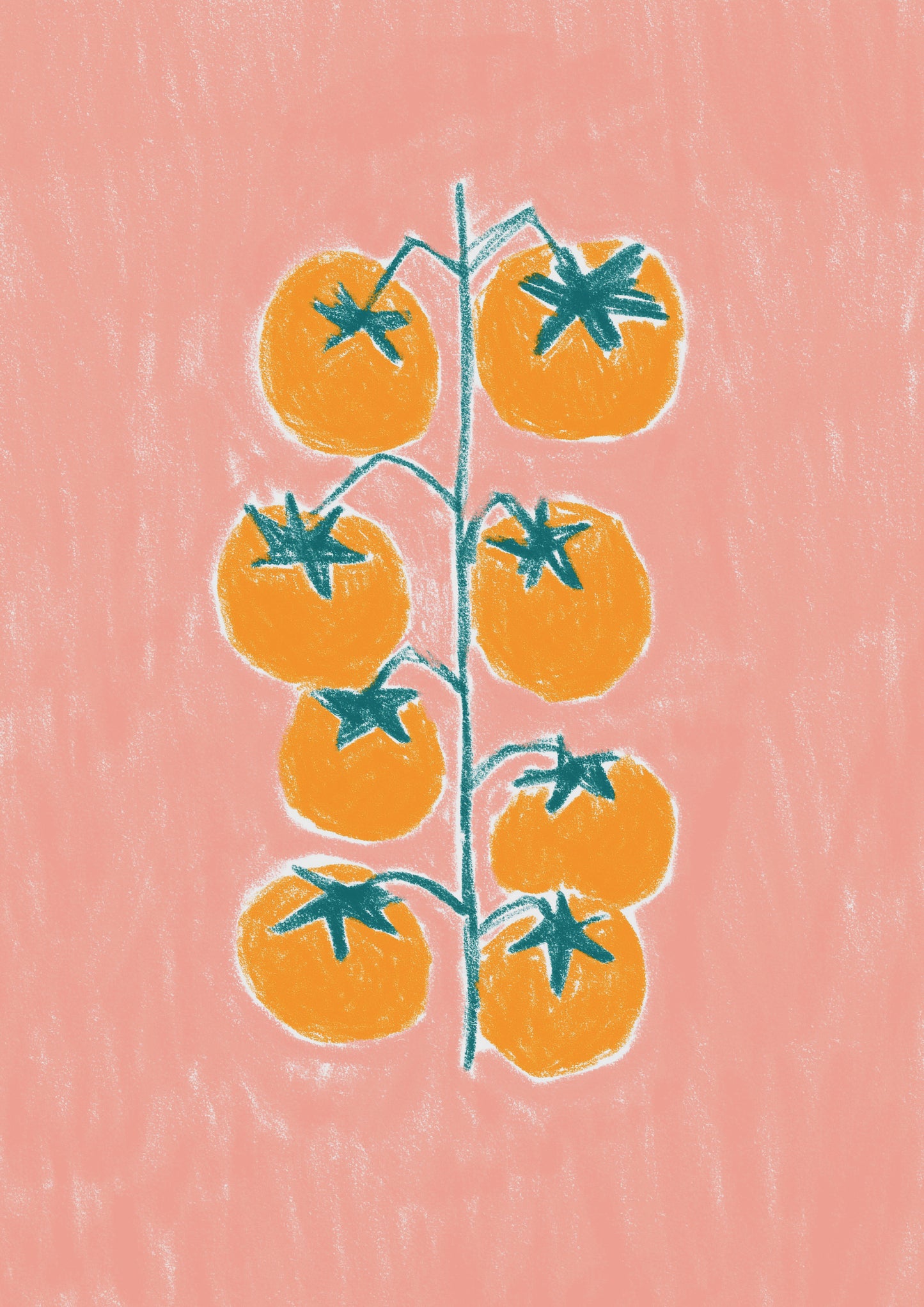 Pomodoro Tomato Art Print