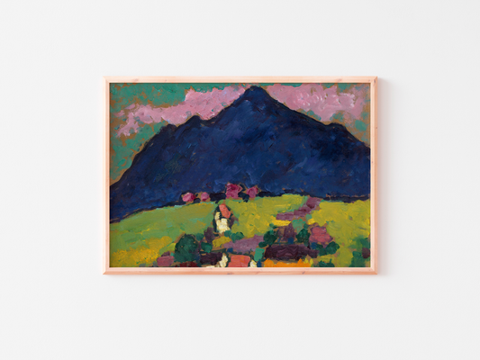 Vintage Landscape Print: Antique Wall Decor