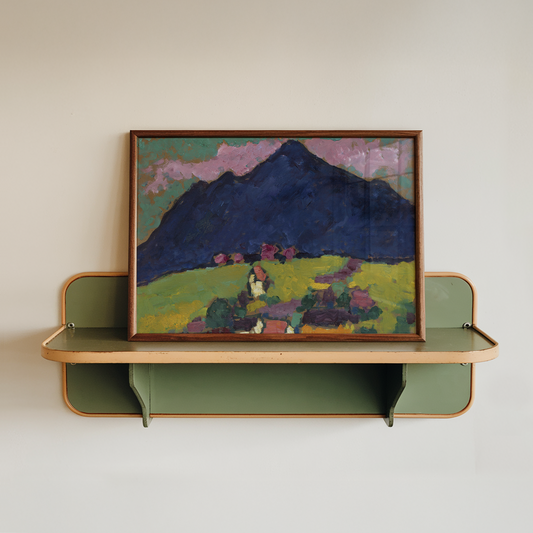 Vintage Landscape Print: Antique Wall Decor