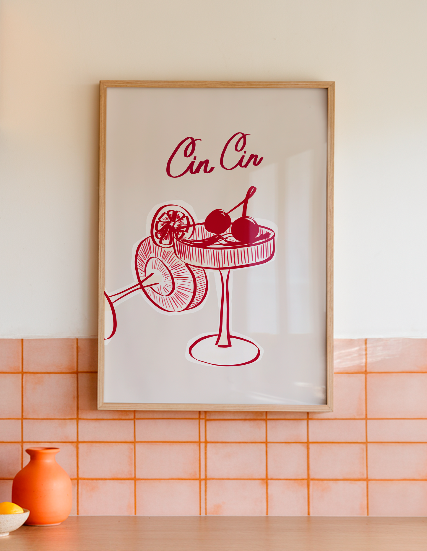 Cin Cin Art Print