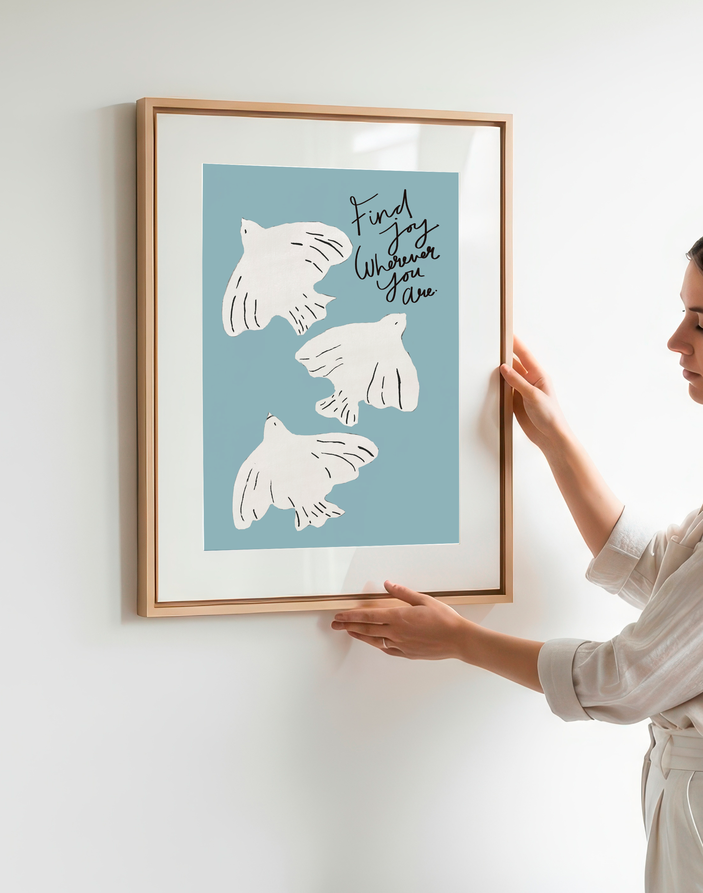 Find Joy Wherever You Are Print