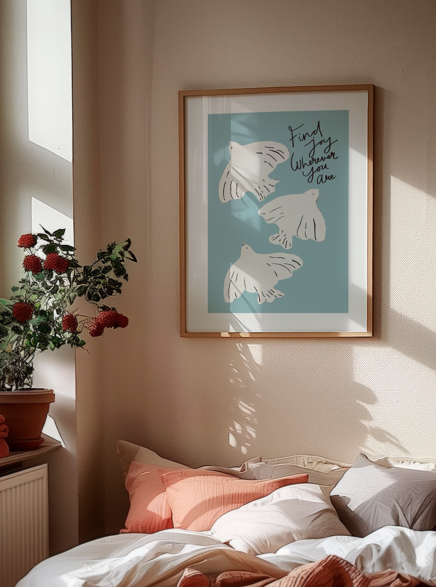 Find Joy Wherever You Are Print