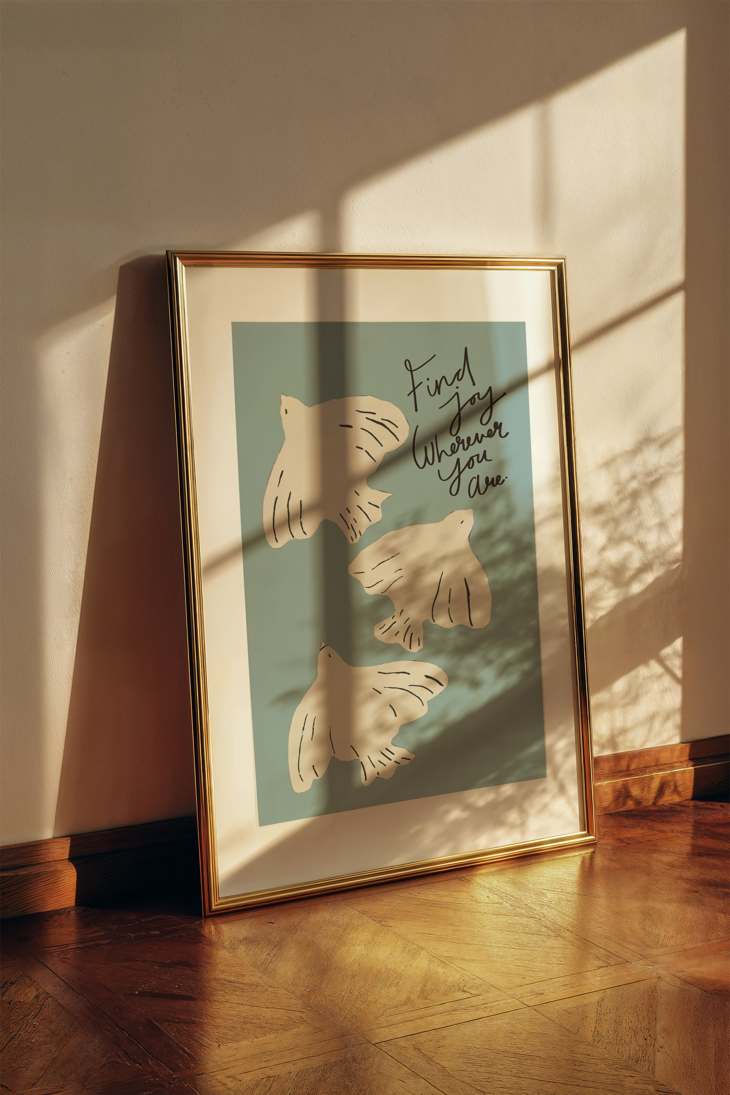Find Joy Wherever You Are Print