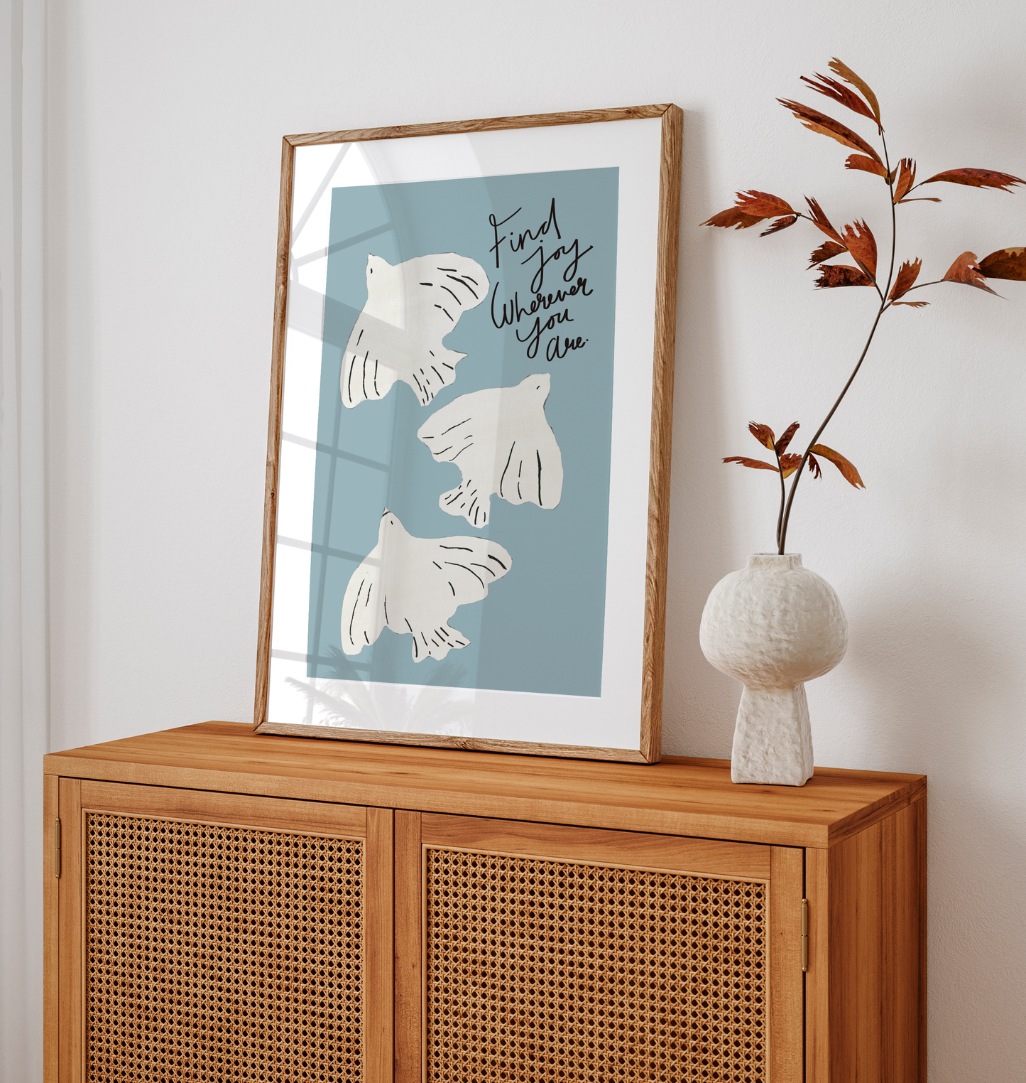 Find Joy Wherever You Are Print