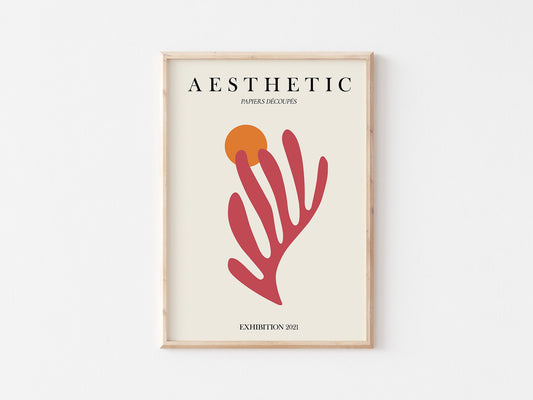 Henri Matisse Exhibition Poster: Abstract Pop Art Print