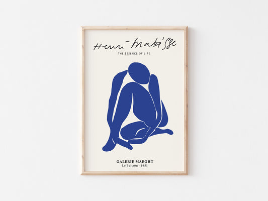 Henri Matisse Exhibition Poster: Abstract Pop Art Print