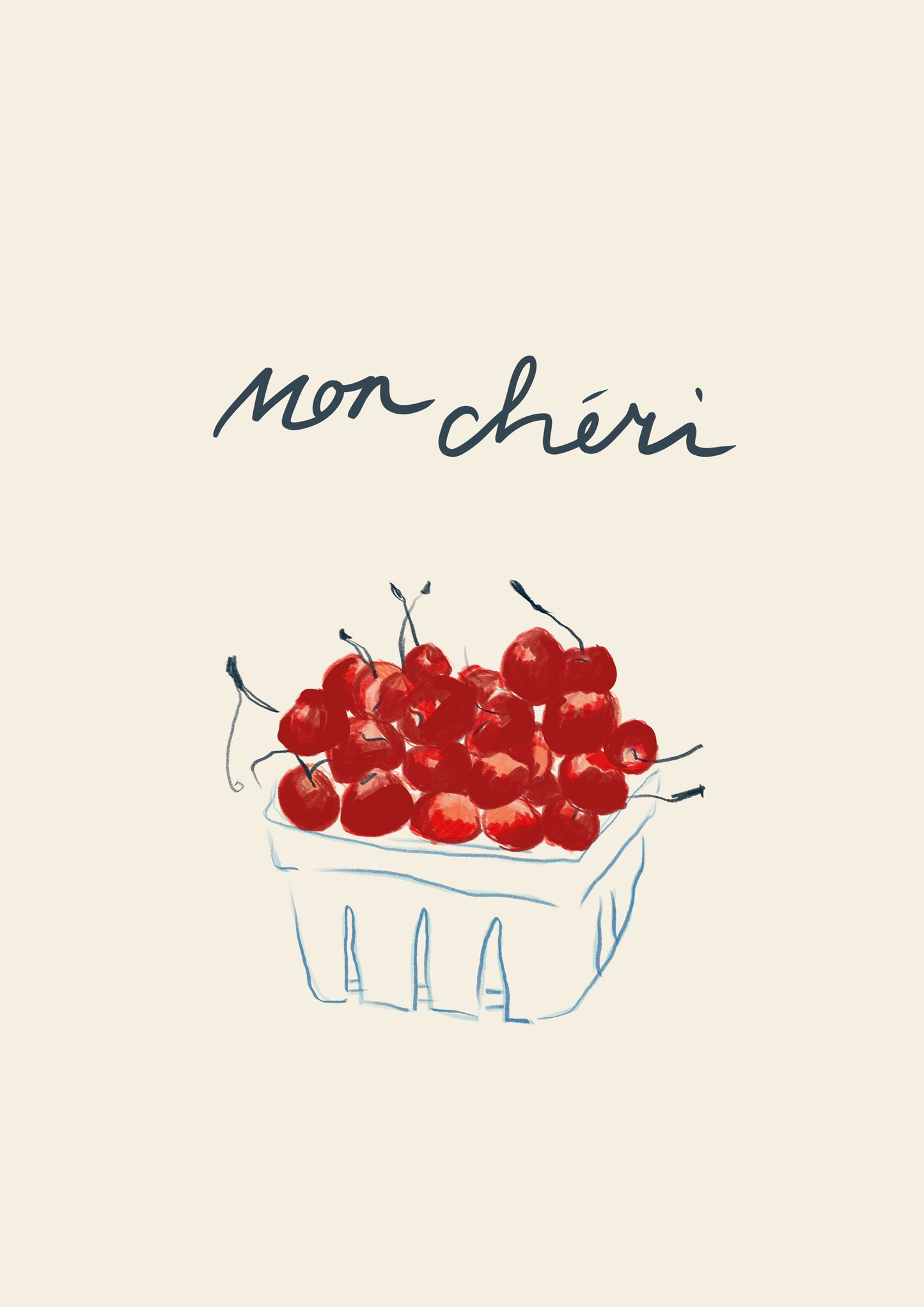 Mon Cheri Art Print