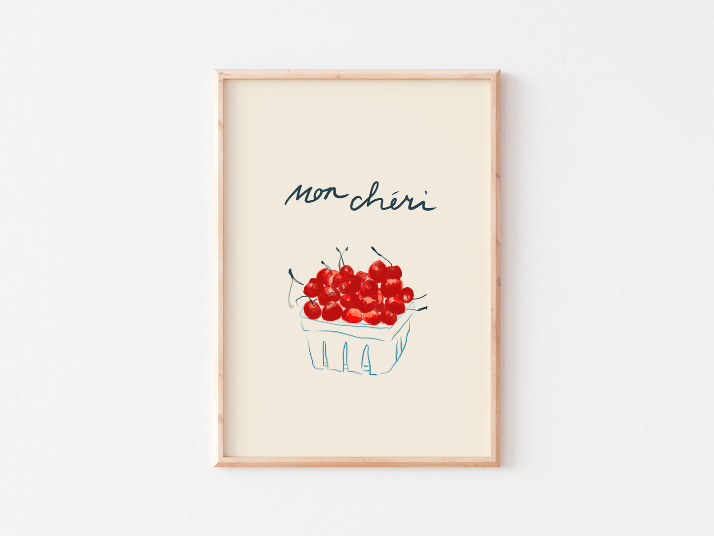Mon Cheri Art Print