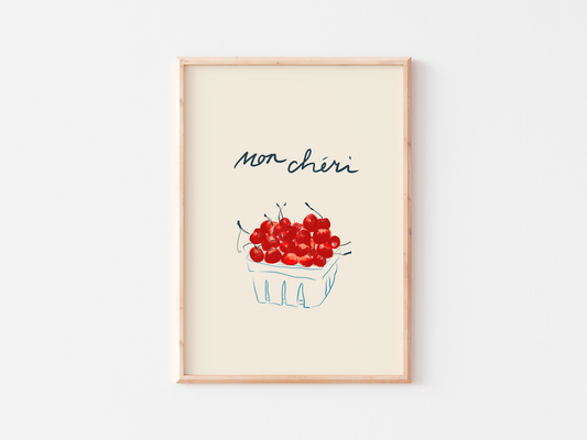 Mon Cheri Art Print