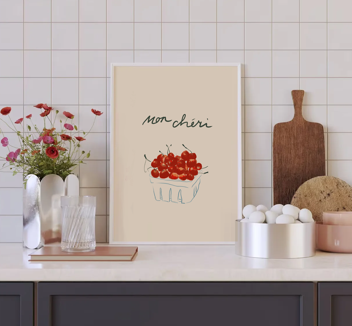 Mon Cheri Art Print